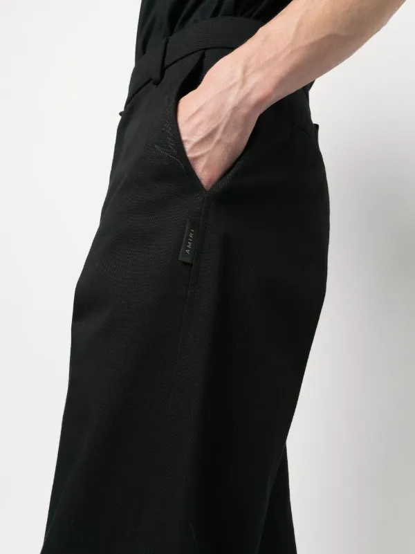 AMIRI ワイド テーラードパンツ | ブラック | FARFETCH JP
