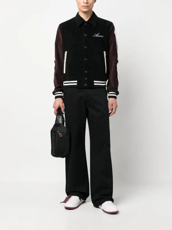 AMIRI パネル コーデュロイジャケット | ブラック | FARFETCH JP