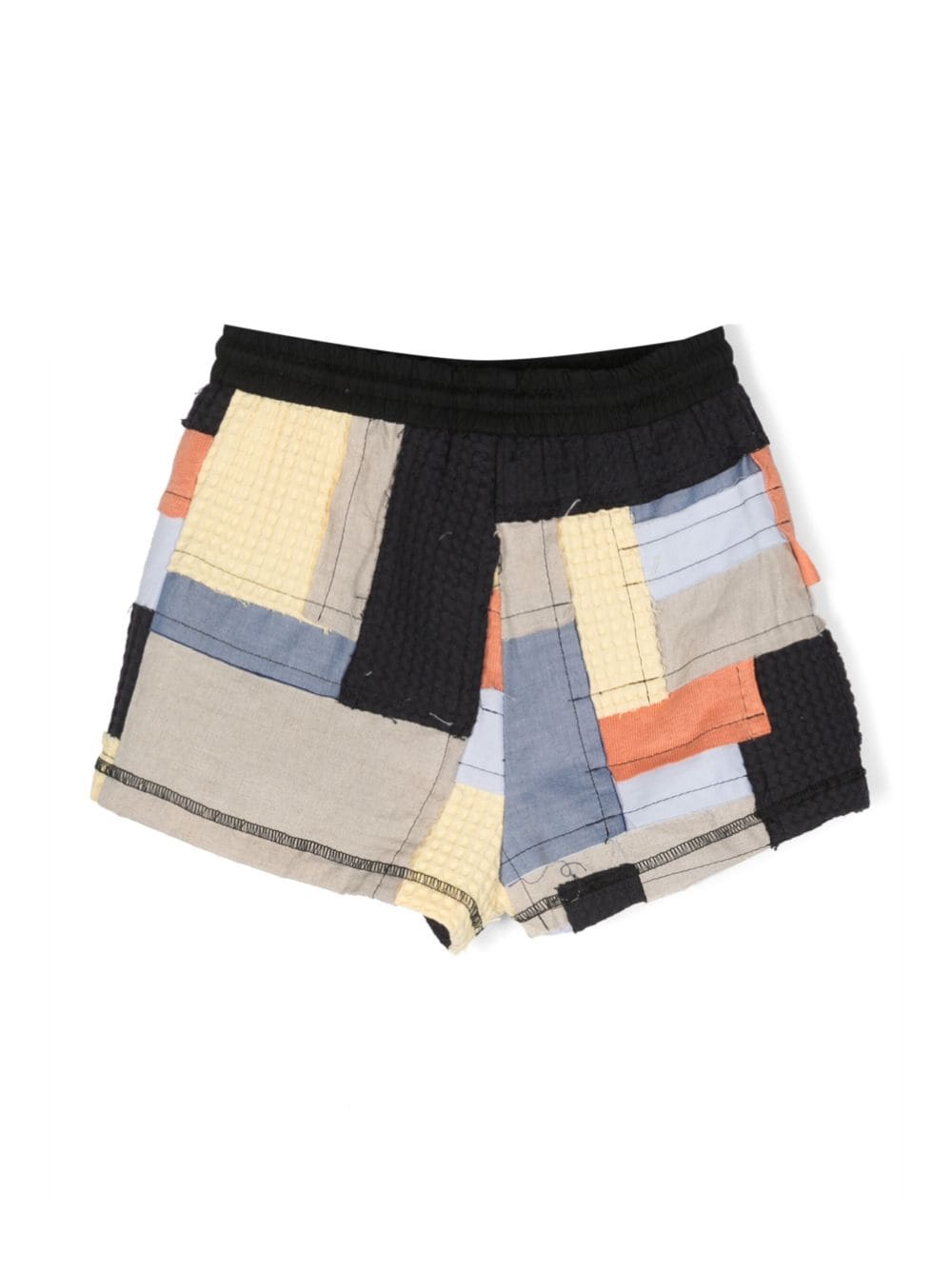 INFANTIUM VICTORIA Shorts met patchwork - Beige