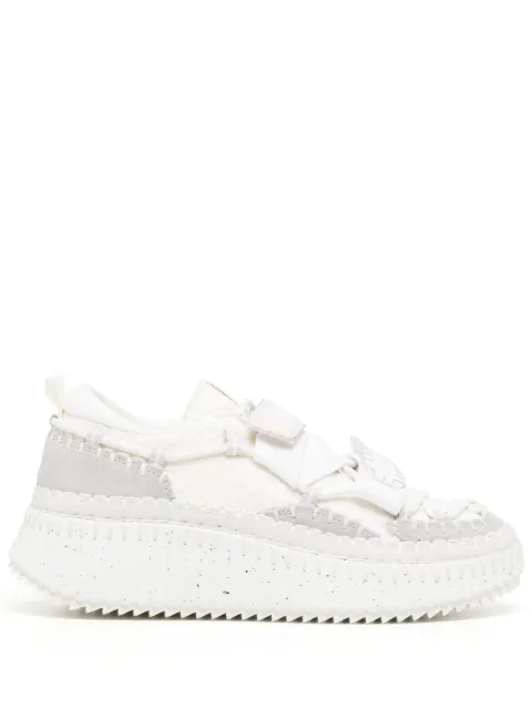 Chloé Nama touch-strap sneakers