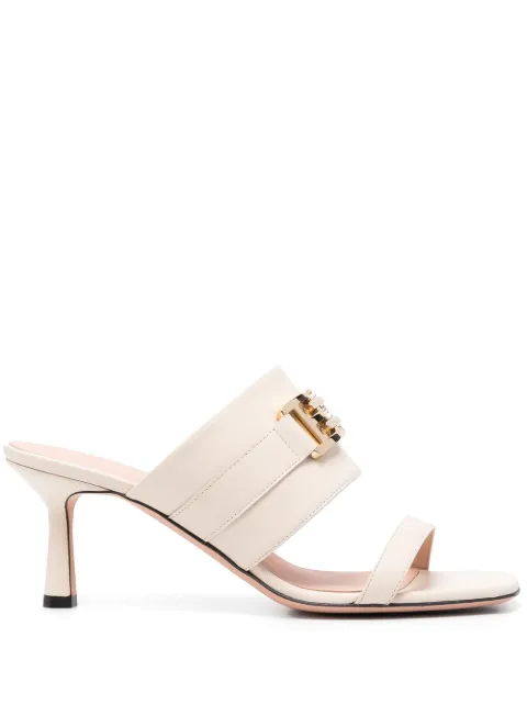 Bally - logo-plaque mule sandals