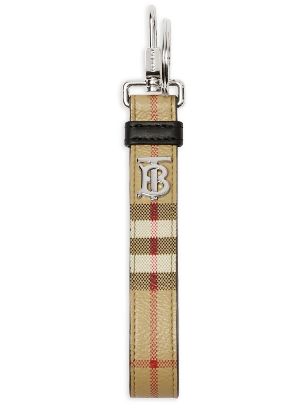 Burberry Chaveiro Xadrez Monogramado Farfetch