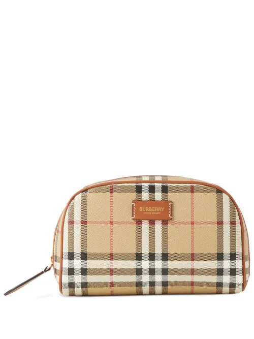 Petite pochette à carreaux - Burberry - Modalova