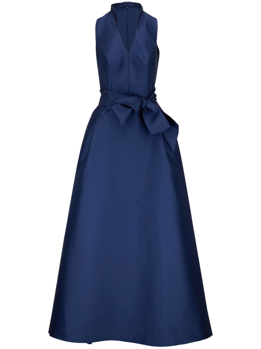 Carolina Herrera Bow-detail Dress In Blau