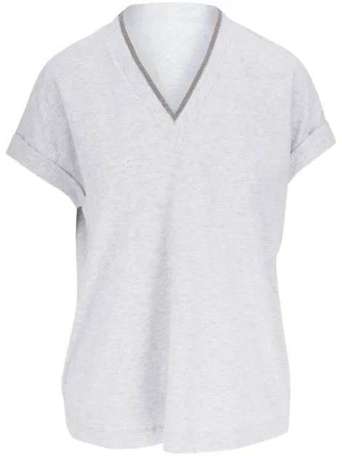 Brunello Cucinelli V-neck T-shirt 