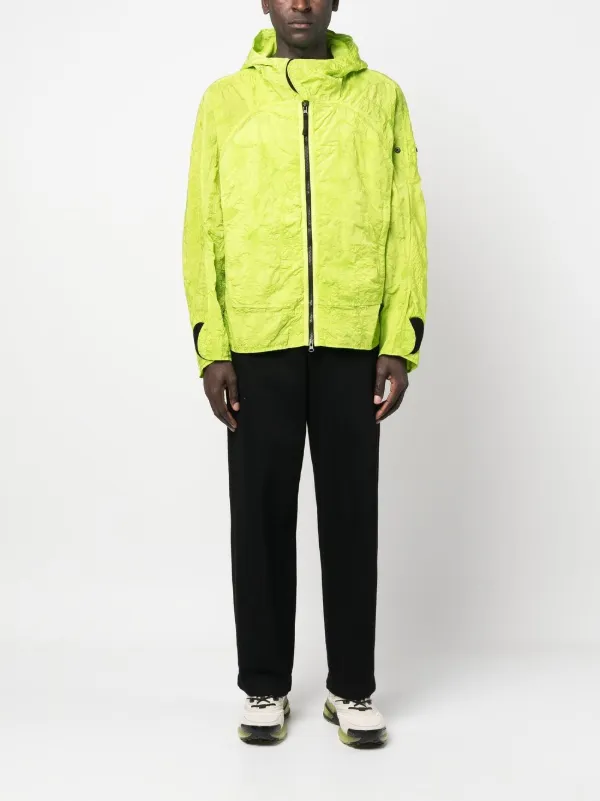 Stone Island Shadow Project crinkle-finish Hooded Jacket - Farfetch