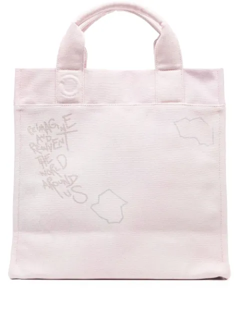 OBJECTS IV LIFE logo-print cotton tote bag