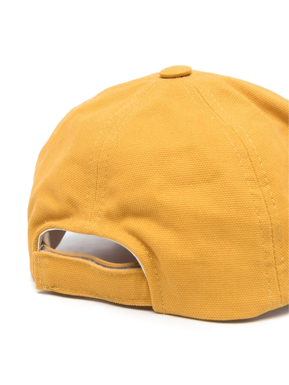 ISABEL MARANT Honkbalpet met geborduurd logo - Geel