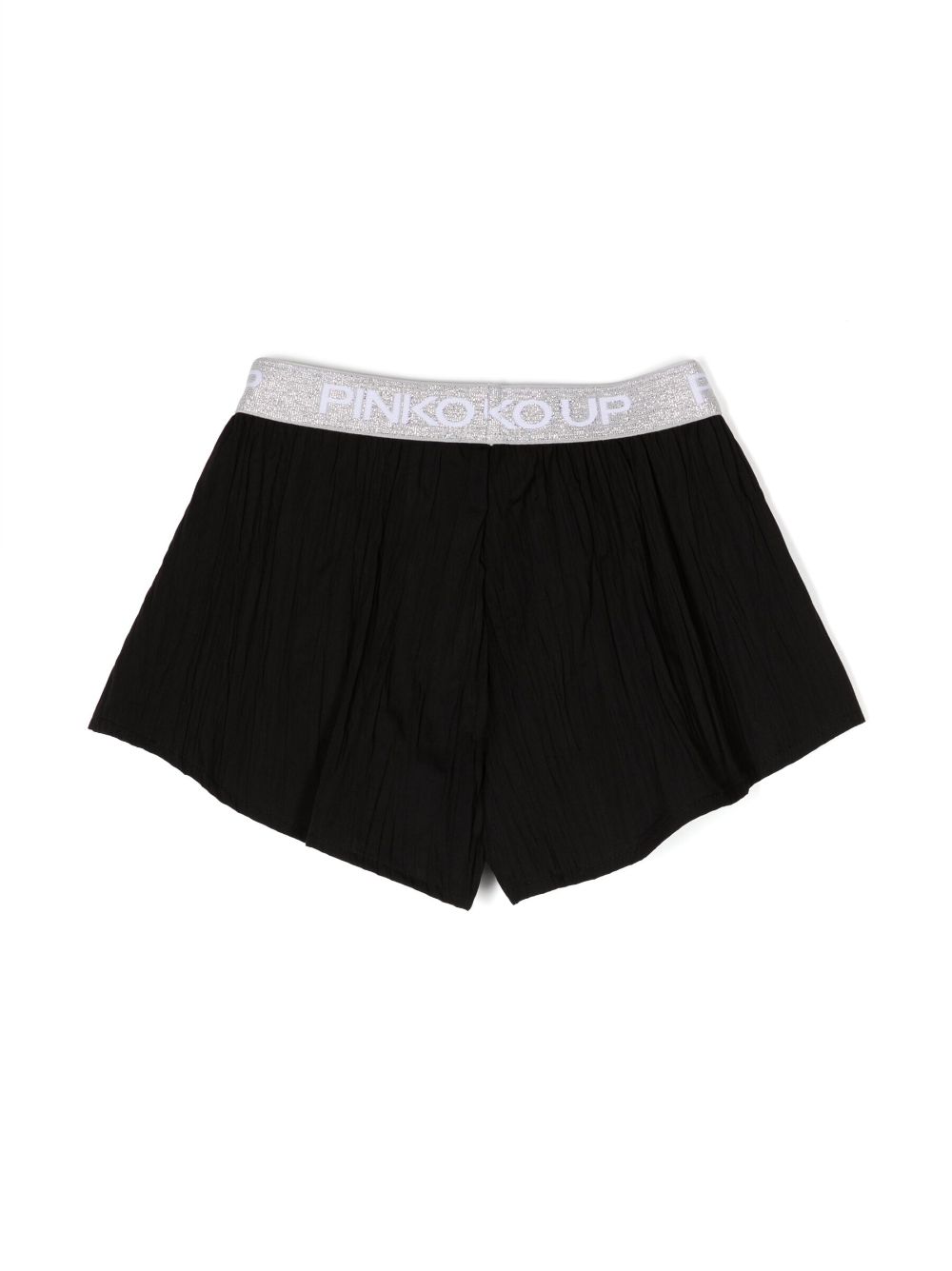 Pinko Kids Shorts met logoband - Zwart