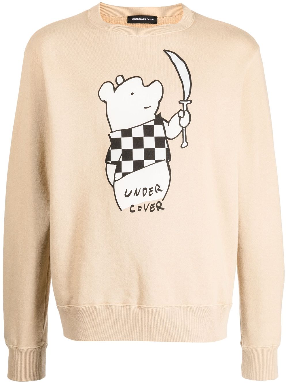 Undercover Winnie The Pooh cotton sweatshirt - Brown