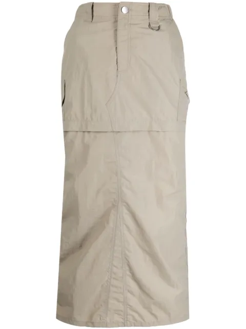 Goen.J 3-way cargo skirt