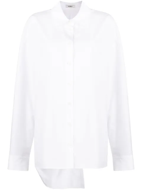 Goen.J camisa con detalle retorcido
