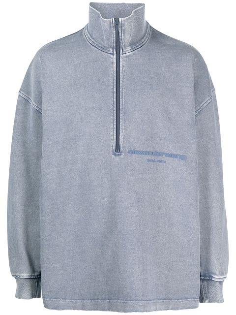 Alexander Wang Pullover mit Logo-Print