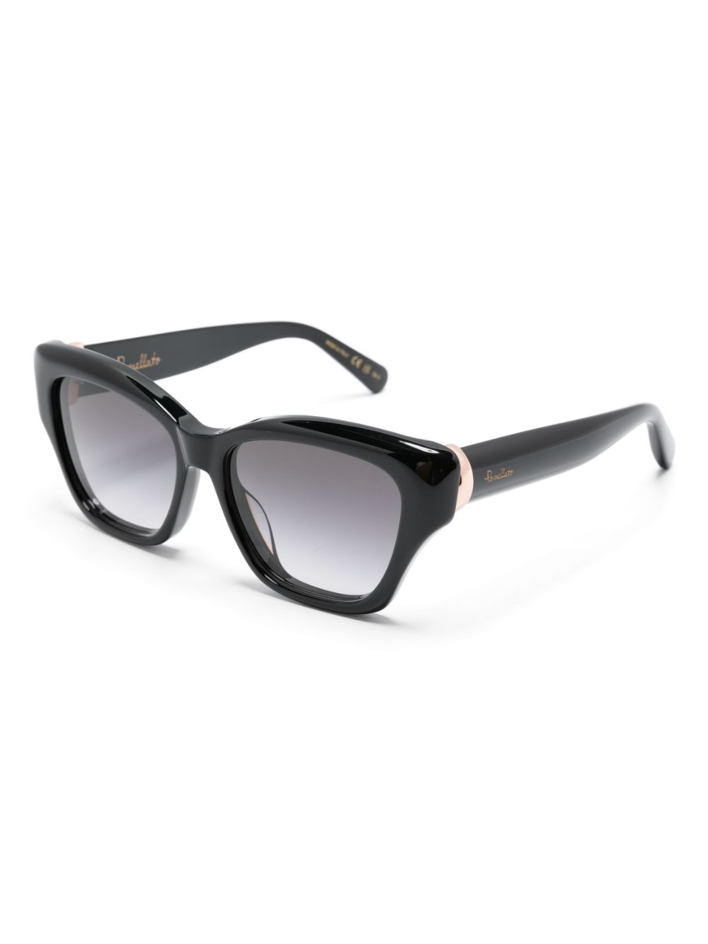 Pomellato Eyewear Zonnebril met cat-eye montuur - Zwart