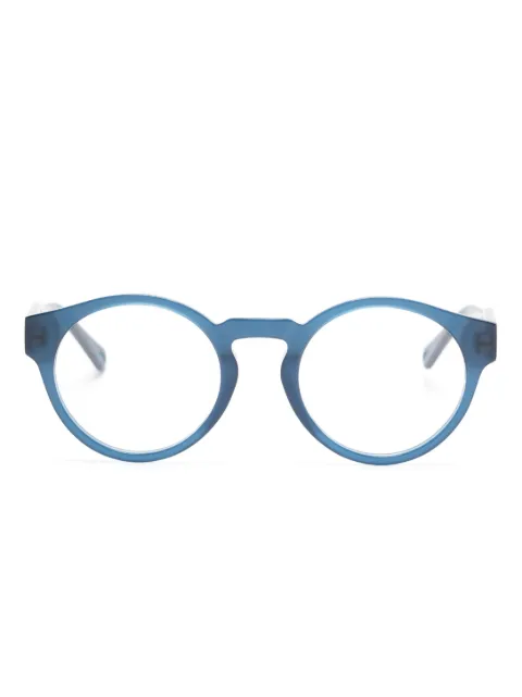 Chloé Eyewear logo-print round-frame glasses