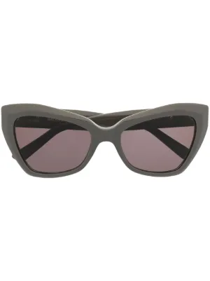 Balenciaga Eyewear Spike バイカースタイル サングラス | ブラック