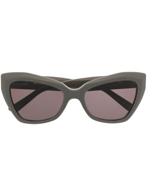 Balenciaga Eyewear logo-plaque butterfly sunglasses Men