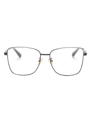 Bottega Veneta Eyewear スクエア眼鏡フレーム - Farfetch