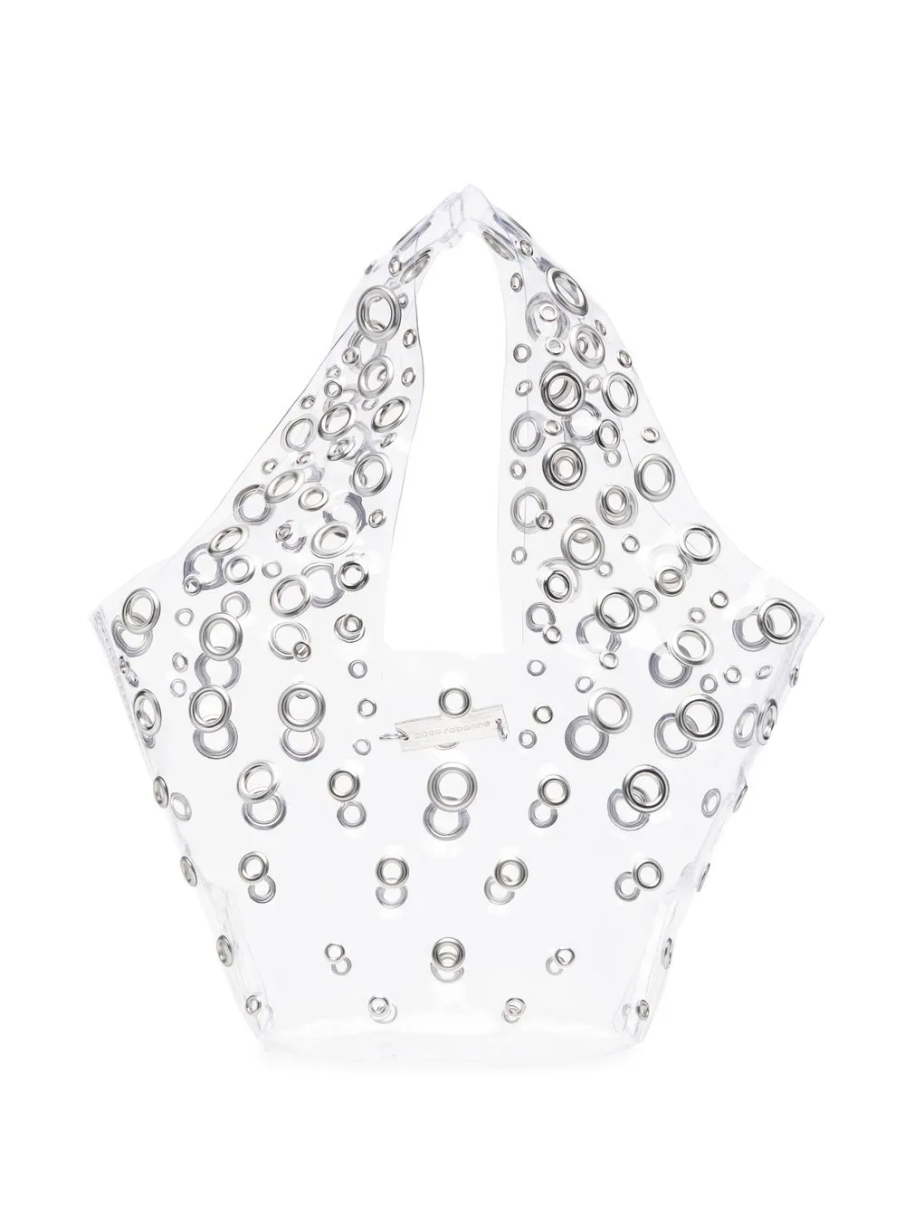 Paco Rabanne Eyelet embellished Tote Bag Farfetch