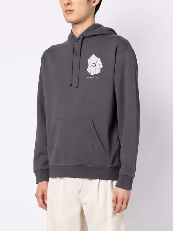 OBJECTS IV LIFE logo print Cotton Hoodie Farfetch