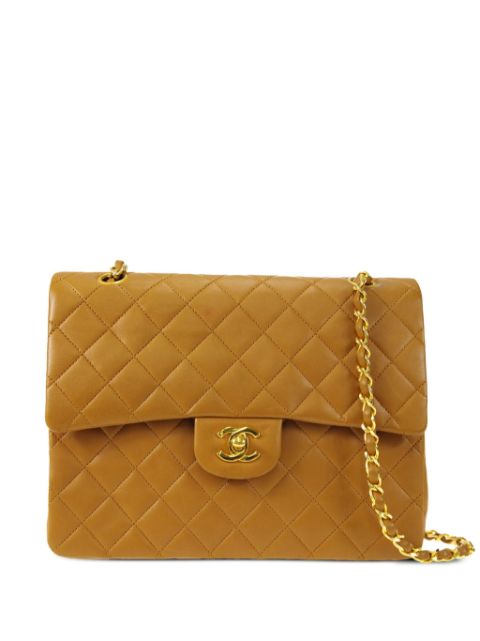 HOT SALE CHANEL 1990 medium Double Flap shoulder bag Women