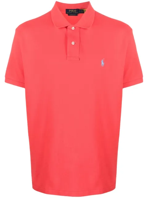 Polo Ralph Lauren logo-embroidered short-sleeved polo shirt