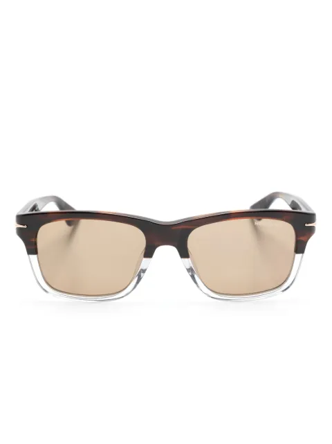 Montblanc - tortoiseshell-detail sunglasses