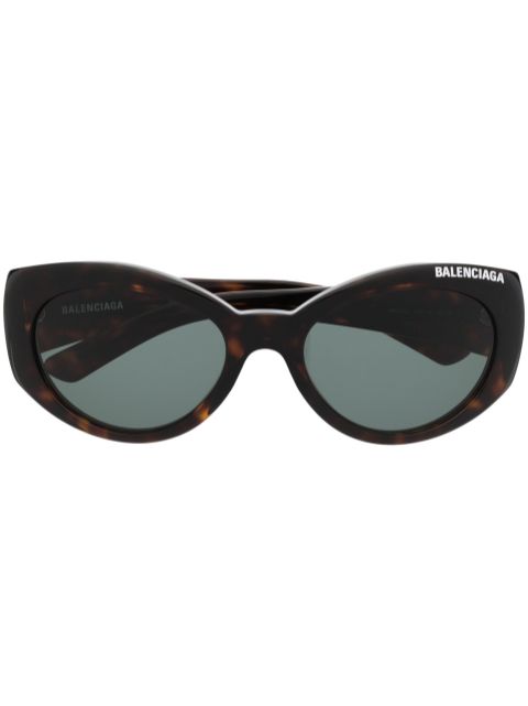 Balenciaga Eyewear logo-print detail sunglasses Men