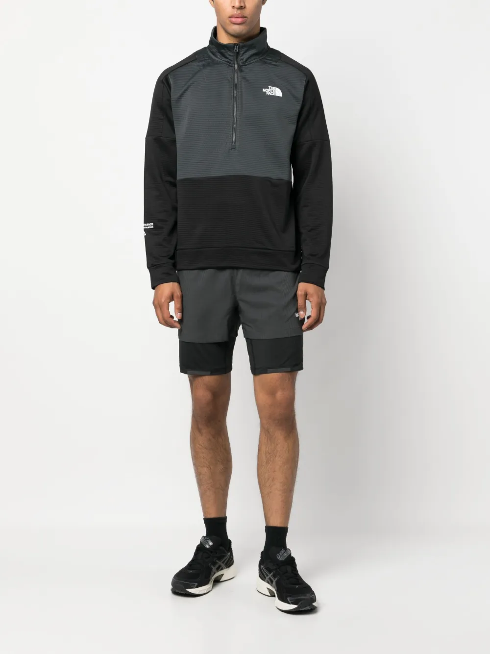 The North Face Gelaagde shorts - Grijs