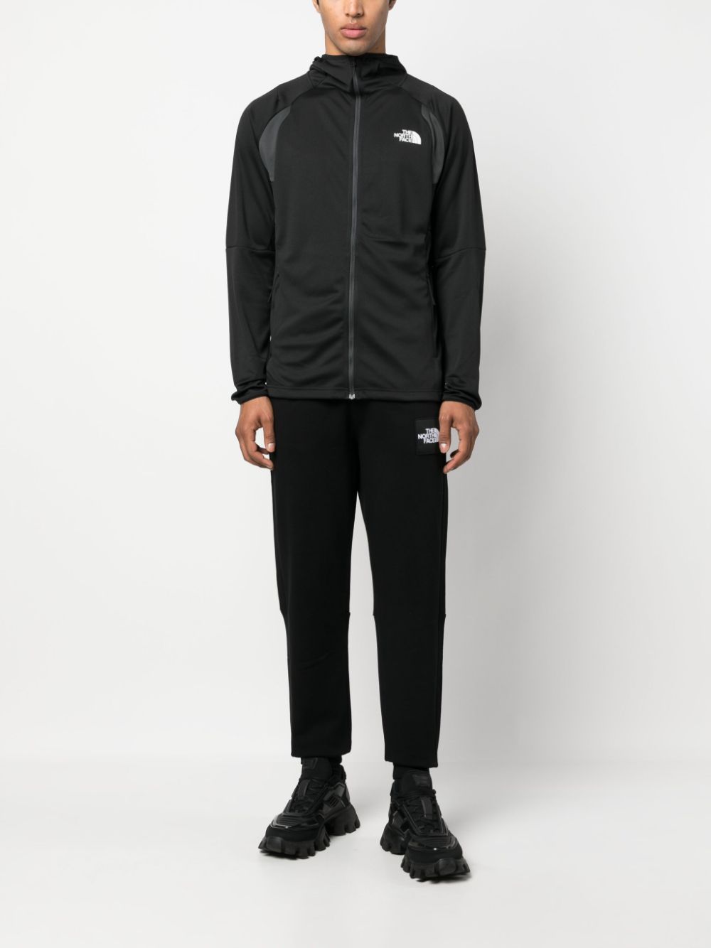 The North Face Jack met capuchon - Zwart