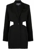 Jacquemus La Robe Bari blazer minidress - Black