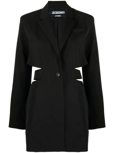 Jacquemus The horizontal rope mini blazer dress
