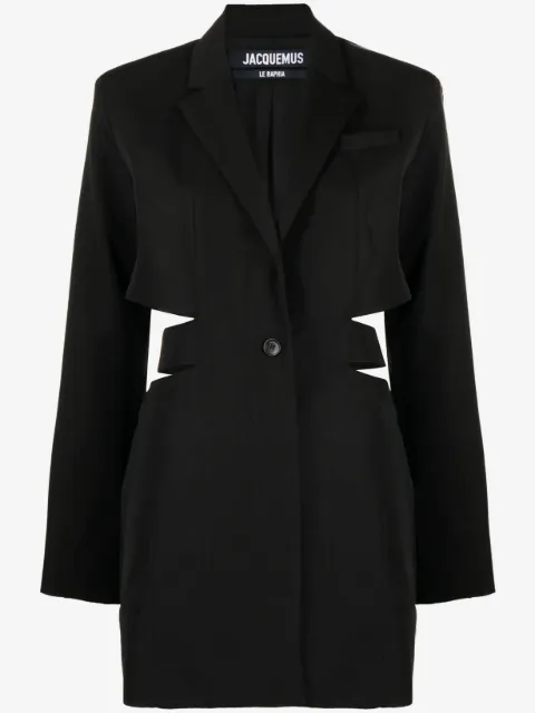 Jacquemus The horizontal rope mini blazer dress