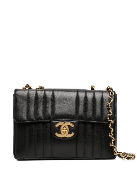 CHANEL 1992 Jumbo Mademoiselle Classic Flap shoulder bag Women