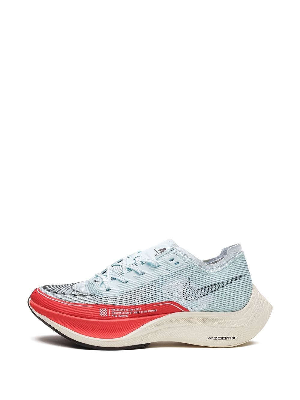Shop Nike Zoomx Vaporfly Next% 2 "glacier Blue/chile Red/pale Iv" Sneakers