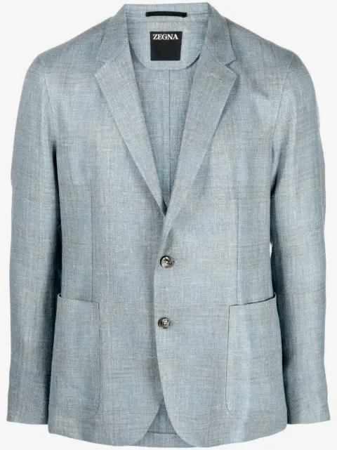 Zegna single-breasted blazer