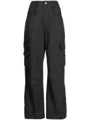 Hyein Seo コットンブレンド パンツ | ブラック | FARFETCH JP