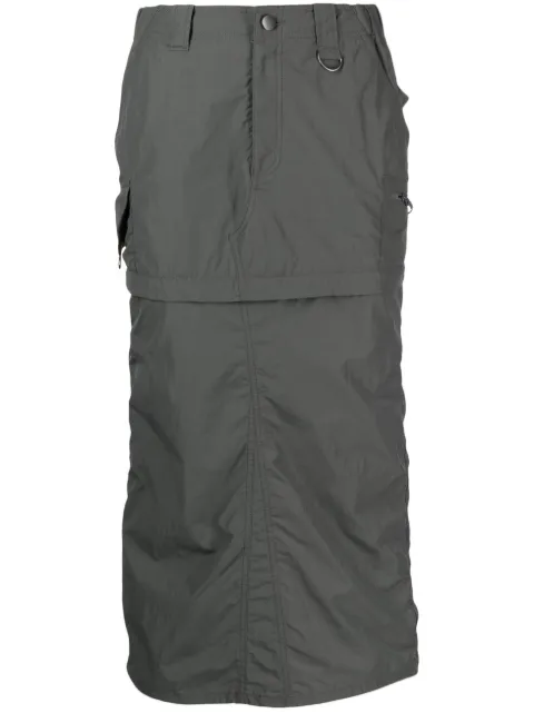 Goen.J detachable-panel cargo skirt