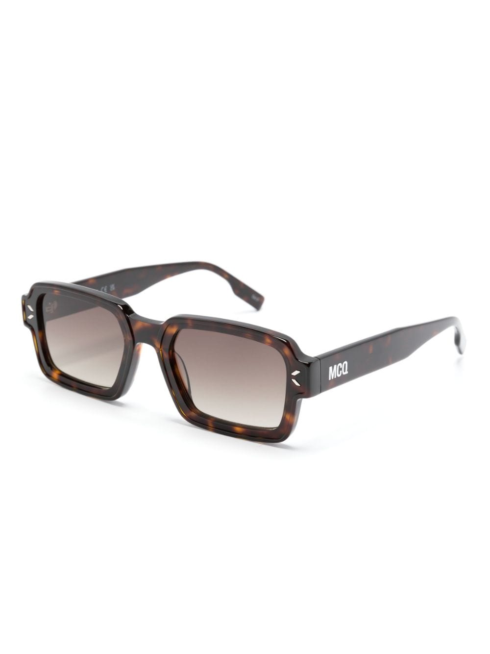 MCQ tortoiseshell square-frame sunglasses - Bruin