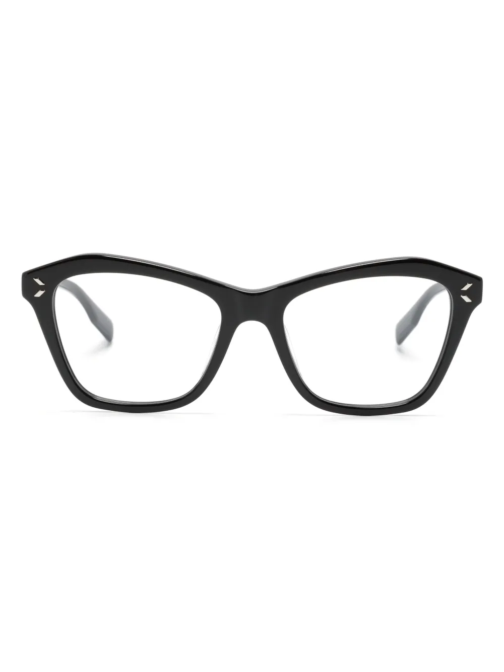 MCQ squareframe Oversize Glasses Farfetch
