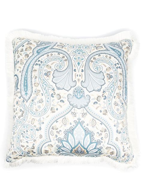 ETRO HOME all-over print square cushion 