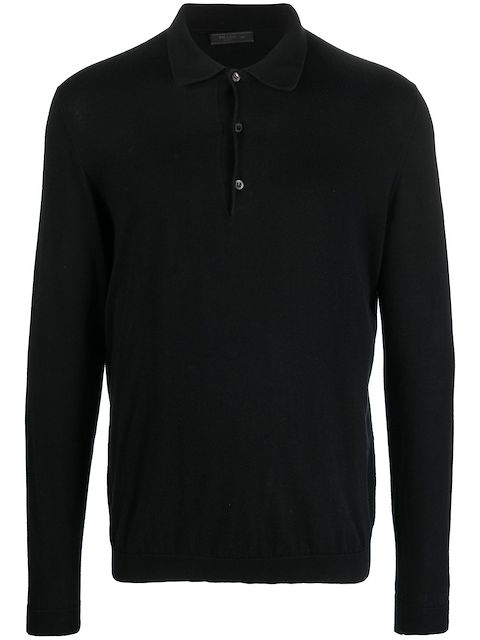 Prada Pre-Owned 1990s knitted polo shirt