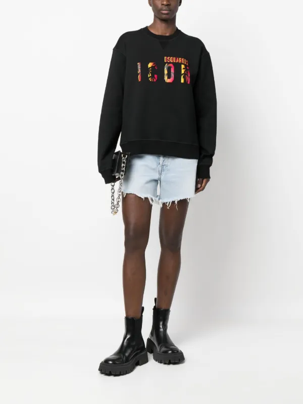 DSQUARED2 Icon スウェットシャツ | ブラック | FARFETCH JP