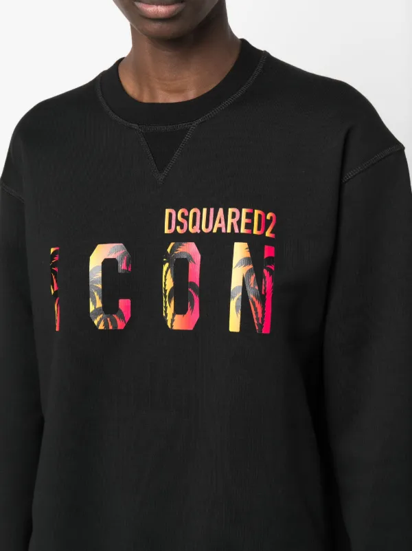 DSQUARED2 Icon スウェットシャツ | ブラック | FARFETCH JP