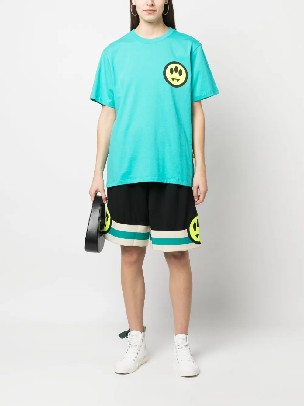  Barrow Camiseta Con Logo Estampado - Azul 