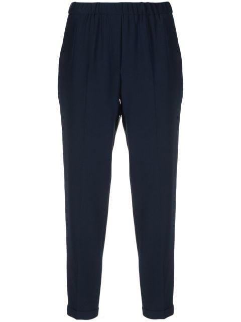 Antonelli high-waisted cropped trousers
