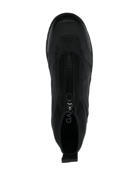 GANNI high-top zip-up sneakers S2058 - 3
