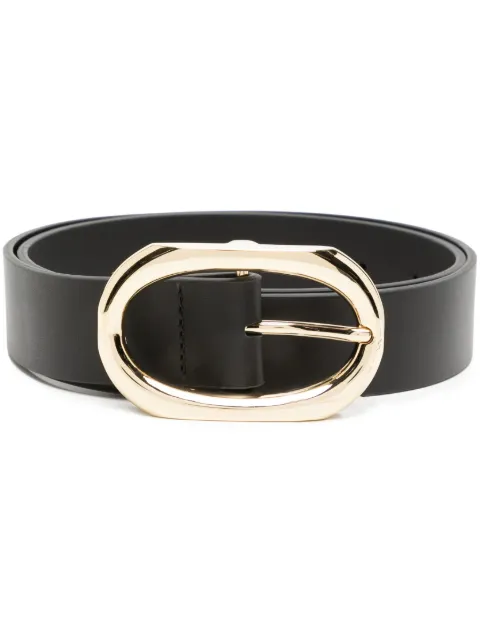 ANINE BING Signature Link calf-leather belt