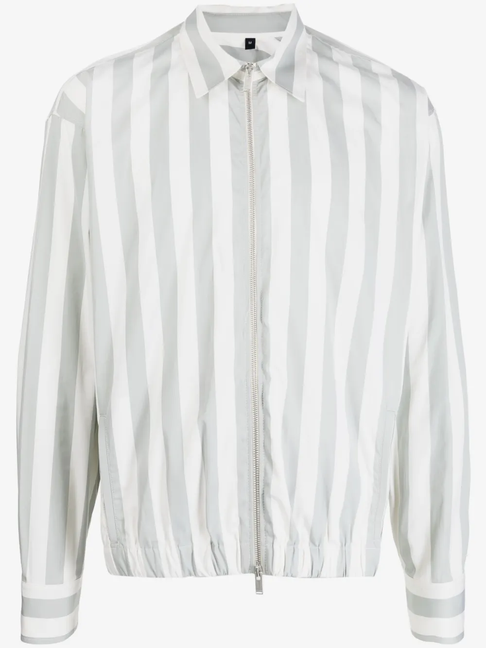 Lardini полосатая куртка на молнии | зеленый | Image 1