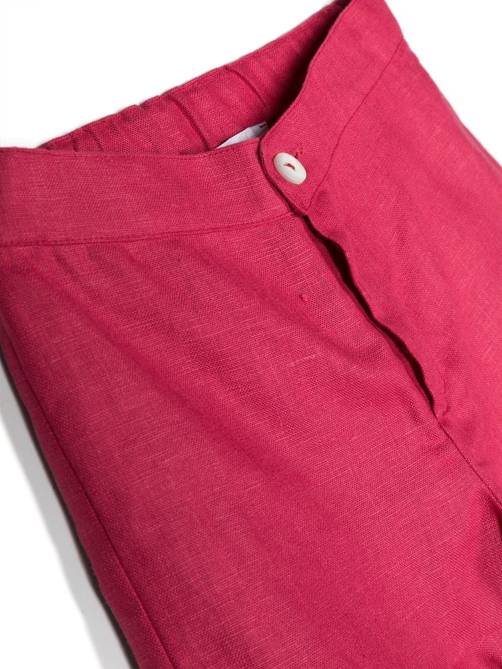 Shop Mariella Ferrari Ruffle Hem Shorts In Pink
